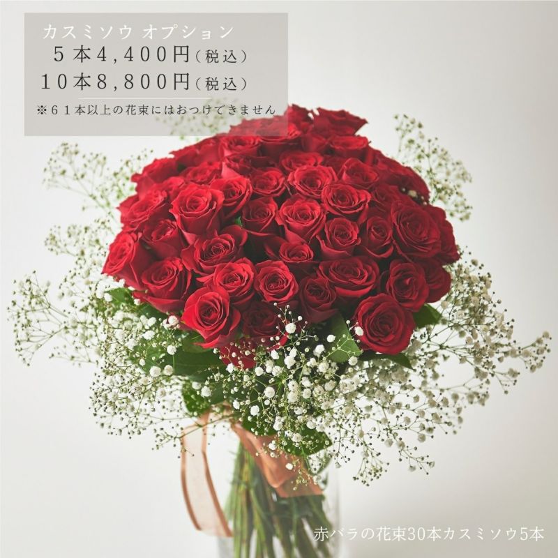 バラの花束 【RED】産地厳選 赤薔薇60本還暦におすすめ | リンクフロー