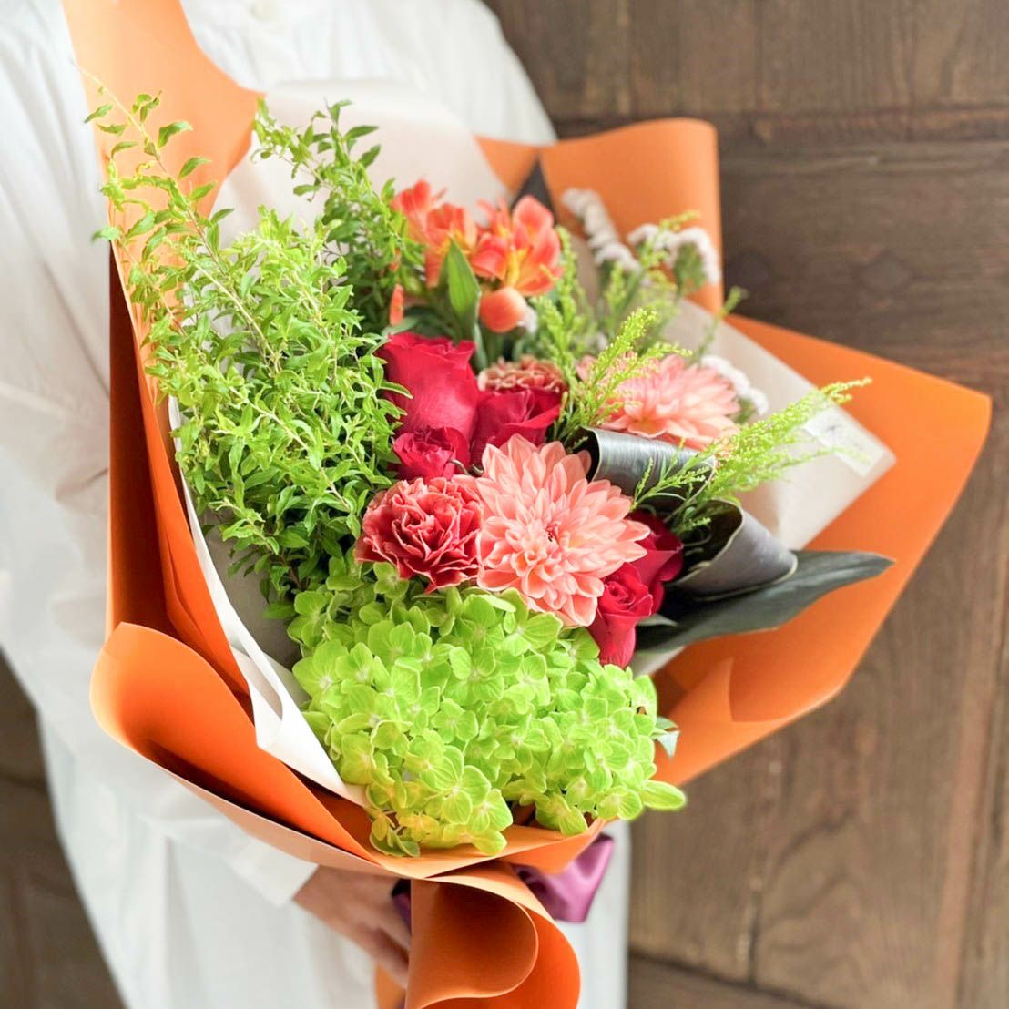 フォーマルギフト花束MIX | リンクフローリスト | バラの花束や